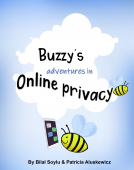 book cover for Buzzy's adventures in Online Privacy