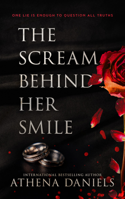 book cover for The Scream Behind Her Smile