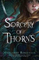 book cover for Sorcery of Thorns