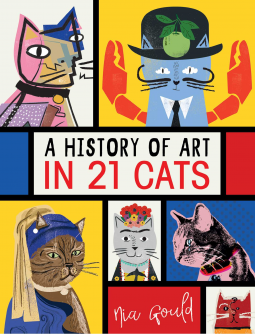 book cover for A History of Art in 21 Cats