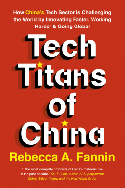 book cover for Tech Titans of China