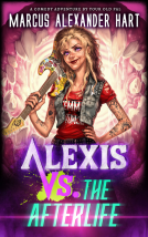 book cover for Alexis vs. the Afterlife