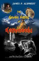 book cover for The Seven Fates of Kathmandu