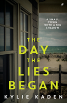 book cover for The Day The Lies Began
