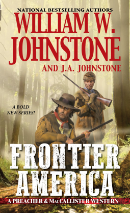 book cover for Frontier America