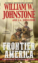 book cover for Frontier America