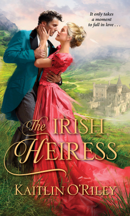 book cover for The Irish Heiress