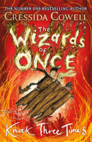book cover for The Wizards of Once: Knock Three Times