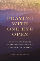 book cover for Praying with One Eye Open