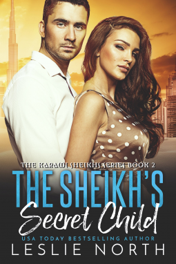 book cover for The Sheikh's Secret Child