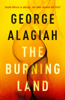 book cover for The Burning Land