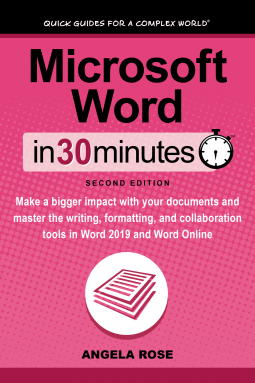 book cover for Microsoft Word In 30 Minutes (Second Edition)