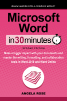 book cover for Microsoft Word In 30 Minutes (Second Edition)
