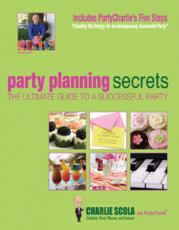 book cover for Party Planning Secrets