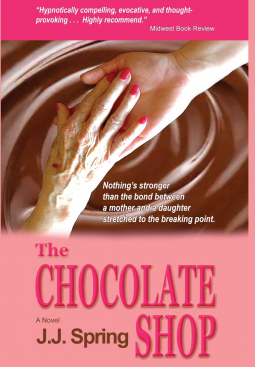 book cover for The Chocolate Shop