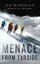 book cover for The Menace from Farside