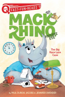 book cover for The Big Race Lace Case