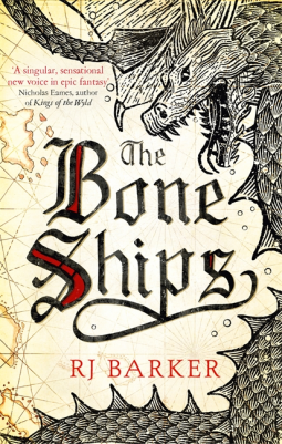book cover for The Bone Ships