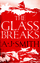 book cover for The Glass Breaks