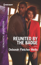 book cover for Reunited by the Badge