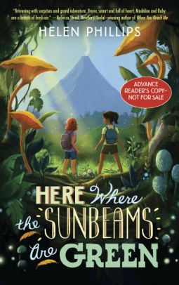 book cover for Here Where the Sunbeams Are Green