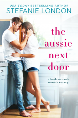 book cover for The Aussie Next Door