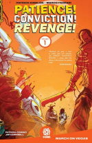 book cover for Patience! Conviction! Revenge! Vol 1