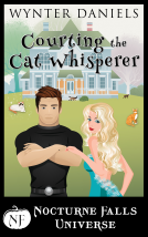 book cover for Courting the Cat Whisperer