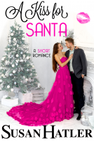 book cover for A Kiss for Santa