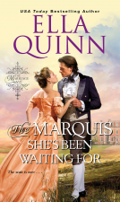 book cover for The Marquis She's Been Waiting For