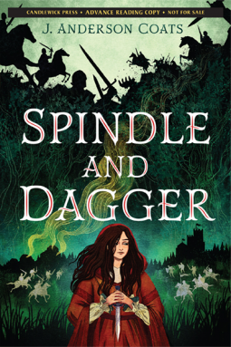 book cover for Spindle and Dagger