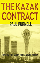 book cover for The Kazak Contract