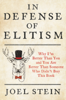 book cover for In Defense of Elitism