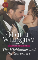 book cover for The Highlander and the Governess