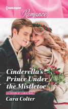 book cover for Cinderella's Prince Under the Mistletoe