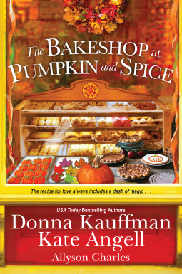 book cover for The Bakeshop at Pumpkin and Spice