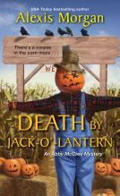book cover for Death by Jack-o’-Lantern