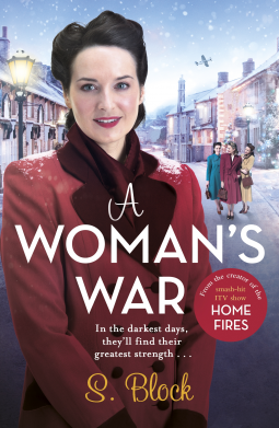 book cover for A Woman's War