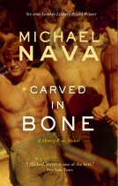 book cover for Carved in Bone