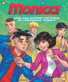 book cover for Monica Adventures #1