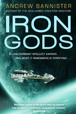 book cover for Iron Gods