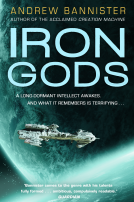 book cover for Iron Gods