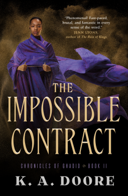book cover for The Impossible Contract