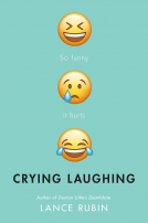 book cover for Crying Laughing