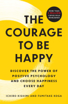 book cover for The Courage to Be Happy