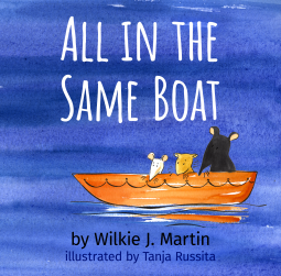 book cover for All In The Same Boat