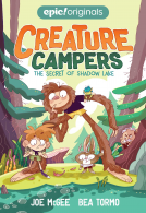 book cover for The Secret of Shadow Lake (Creature Campers Book 1)