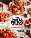 book cover for The Pasta Friday Cookbook