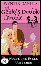 book cover for The Genie's Double Trouble
