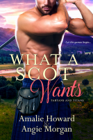 book cover for What a Scot Wants
